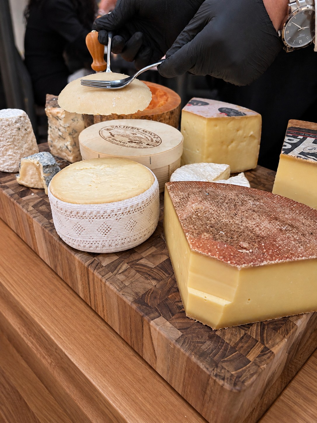 Käseauswahl · Maître Fromager Rolf Beeler